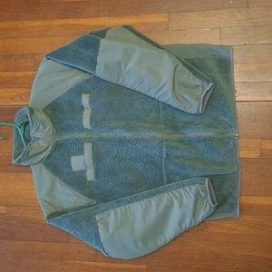 US Army Polartec Jacket Medium Regular Green Fleece Cold Weather Military